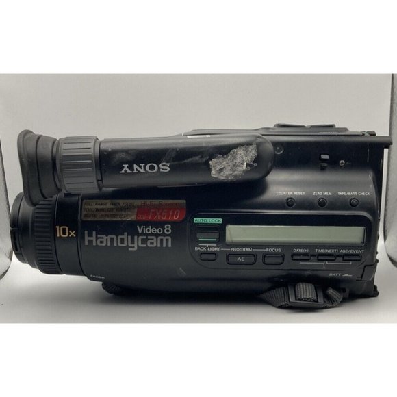 Sony CCD-FX510 Vintage Handycam Video 8 Camera Recorder Untested for parts/repai